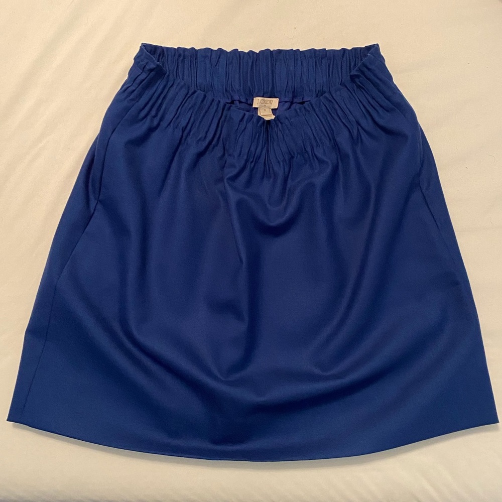 EUC JCrew dark blue skirt